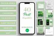 40+ Instagram POST Creator Templates, a Social Media Template by Instancy Design (Thumbnail 2 of 6)