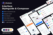 Modular - UI Styleguide & Composer, an UI Kit Template by Creative Perspective (Thumbnail 1 of 8)