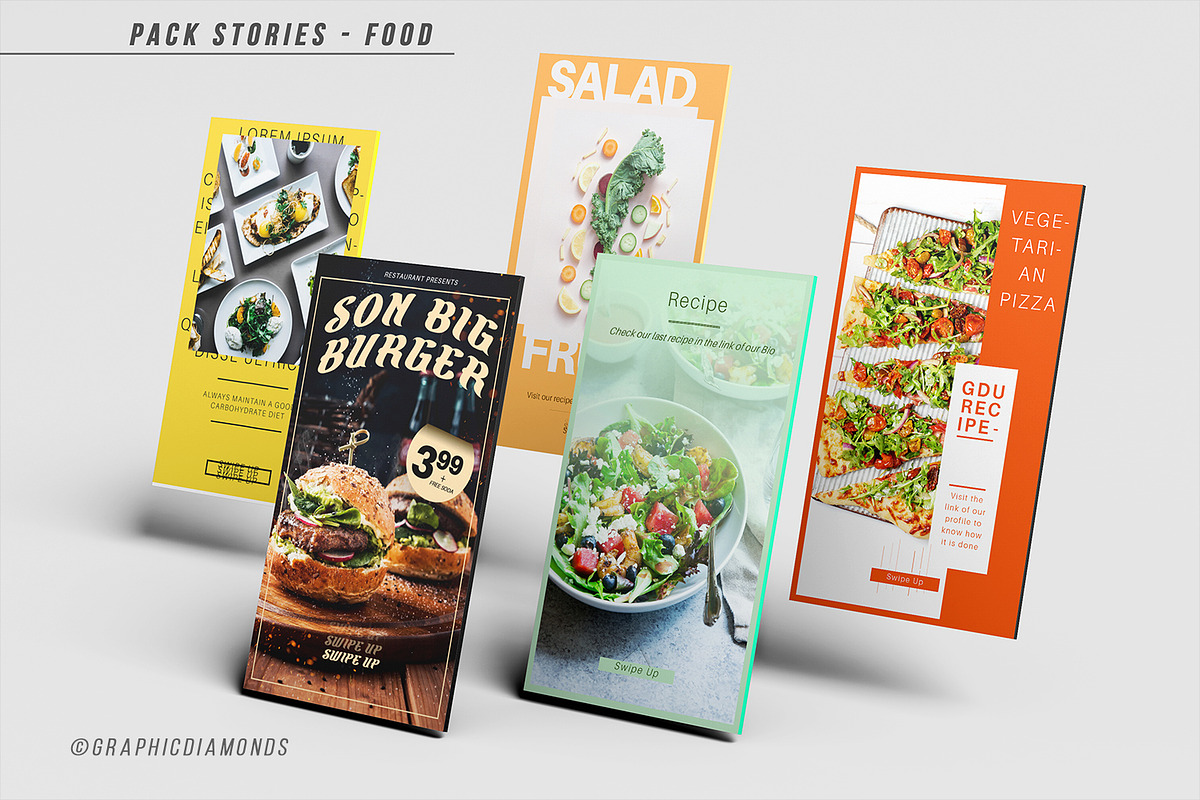 Instagram Stories - Weekly Update, a Social Media Template by GraphicDiamonds (Photo 8 of 10)