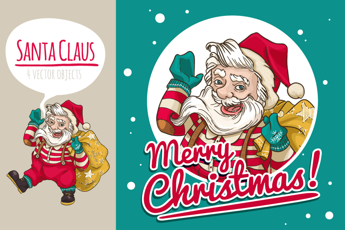 Santa Claus, a Decorative Illustration by adi katz (Photo 2 of 5)