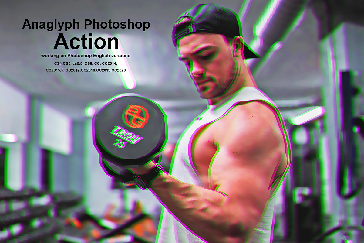 Anaglyph Photoshop Action, an Action Add-On by Studio Retouch (Photo 1 of 11)
