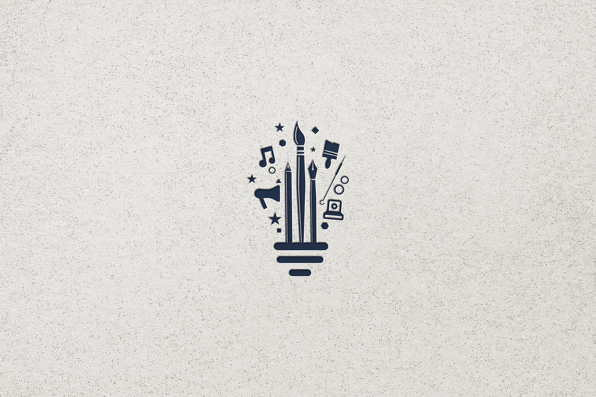 Minimalist Creative Idea Art Logo, a Branding & Logo Template by Luxury Logos (Photo 4 of 4)