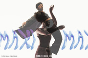 Display font POOKI | 3D metal bubble, a Font by ana & yvy (Thumbnail 5 of 18)