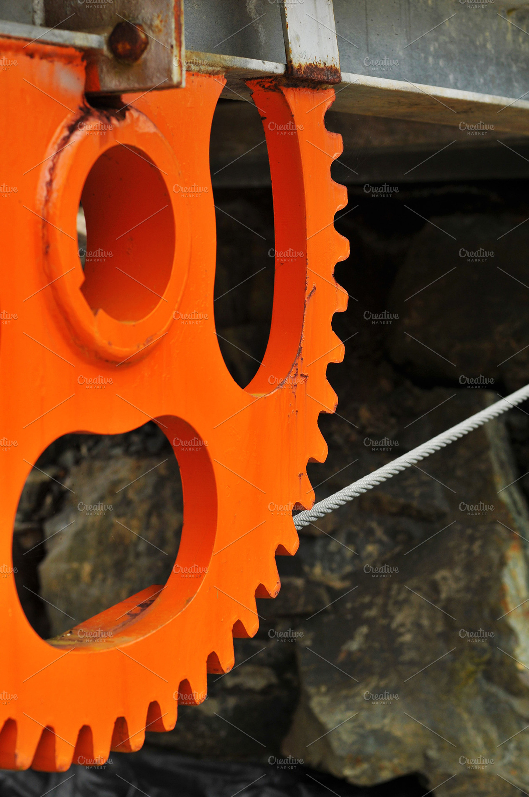 Orange Wheel 2