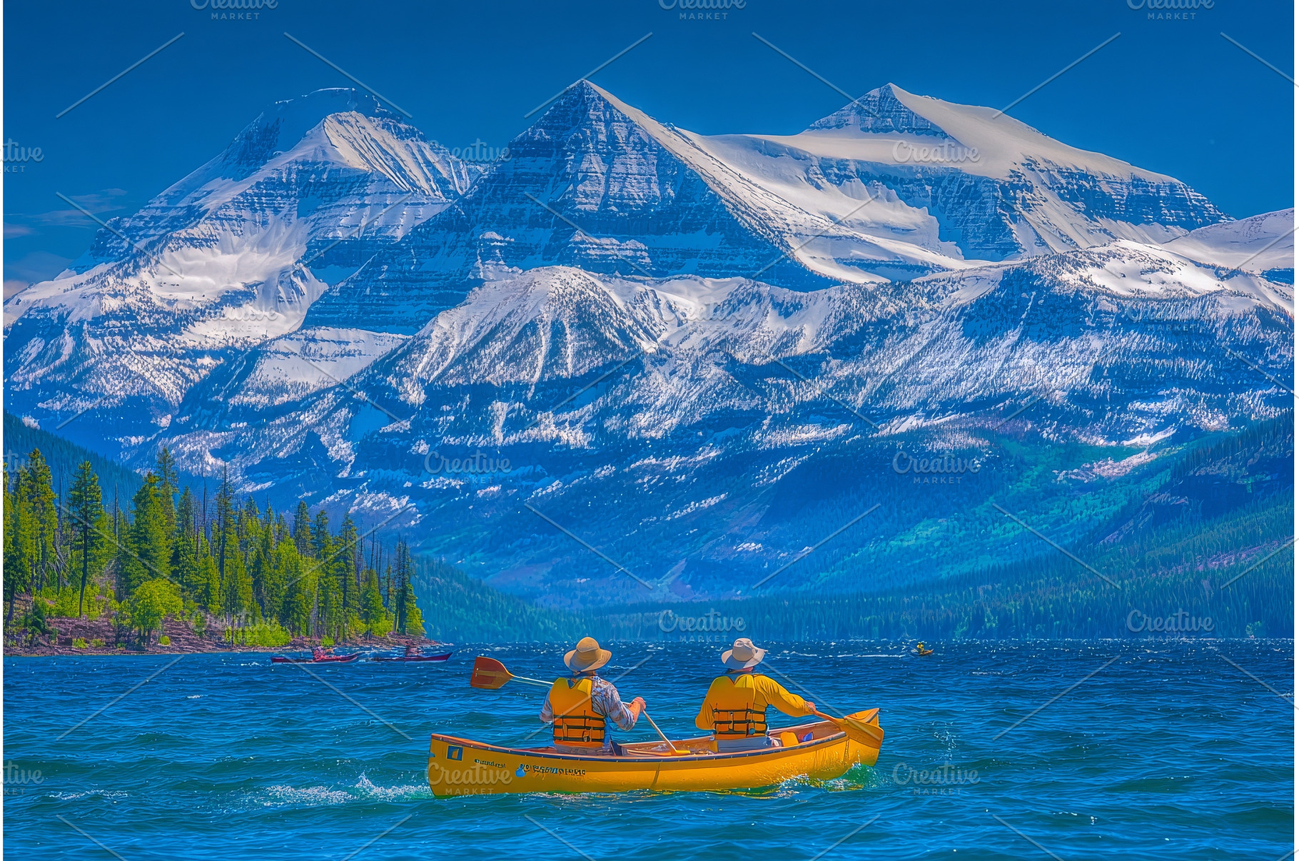 A daring duo of travelers navigates, a Person Photo by ZinetroN