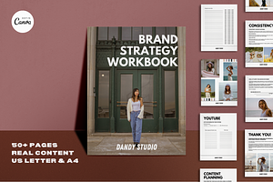 Brand Strategy Workbook for Canva
