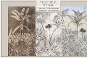 Tropical mural, a Wallpaper Graphic by Natalia0307 (Thumbnail 2 of 15)