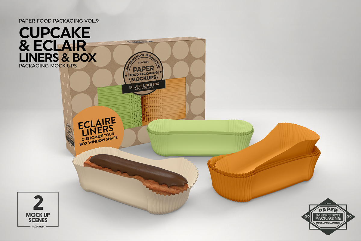 VOL.9: Food Box Packaging Mockups, a Cups & Container Mockup by INCDesign (Photo 17 of 21)