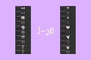 Cute Stamp Brush Procreate, a Brush Add-On by CraftingOnSunday (Thumbnail 6 of 11)