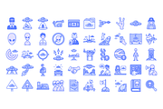 50 UFO and Alien Icons, an Icon by BaconTaco (Thumbnail 7 of 7)