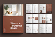 Welcome Book Magazine Template, a Magazine Template by E-Type (Thumbnail 1 of 7)