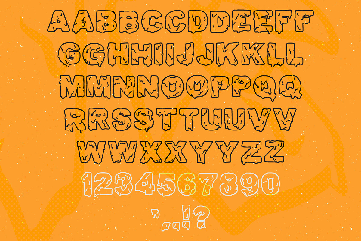 Toxic Font, a Sans Serif Font by Joshua Swain (Photo 3 of 9)