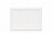 White 5x7 frame isolated mockup, a Print Template by JustLikeMyDesktop (Thumbnail 3 of 3)