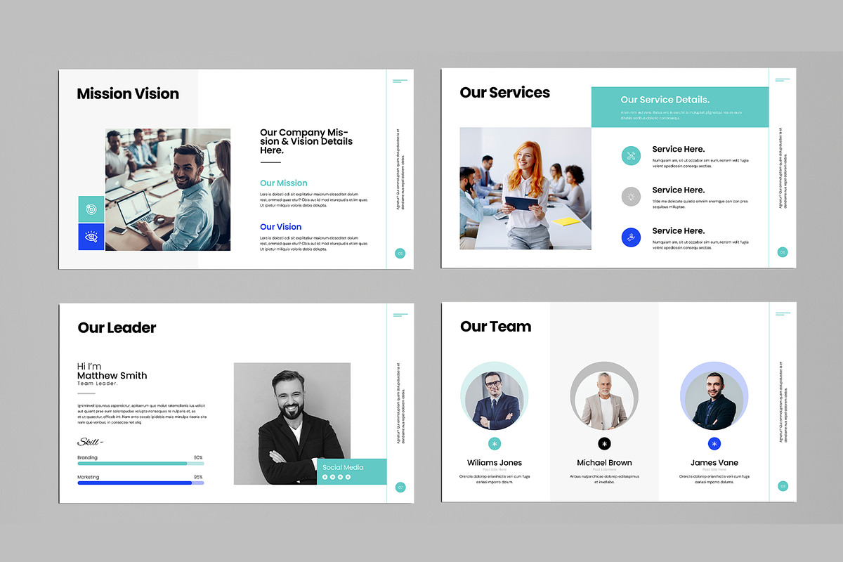 Business Plan Presentation Template preview 3
