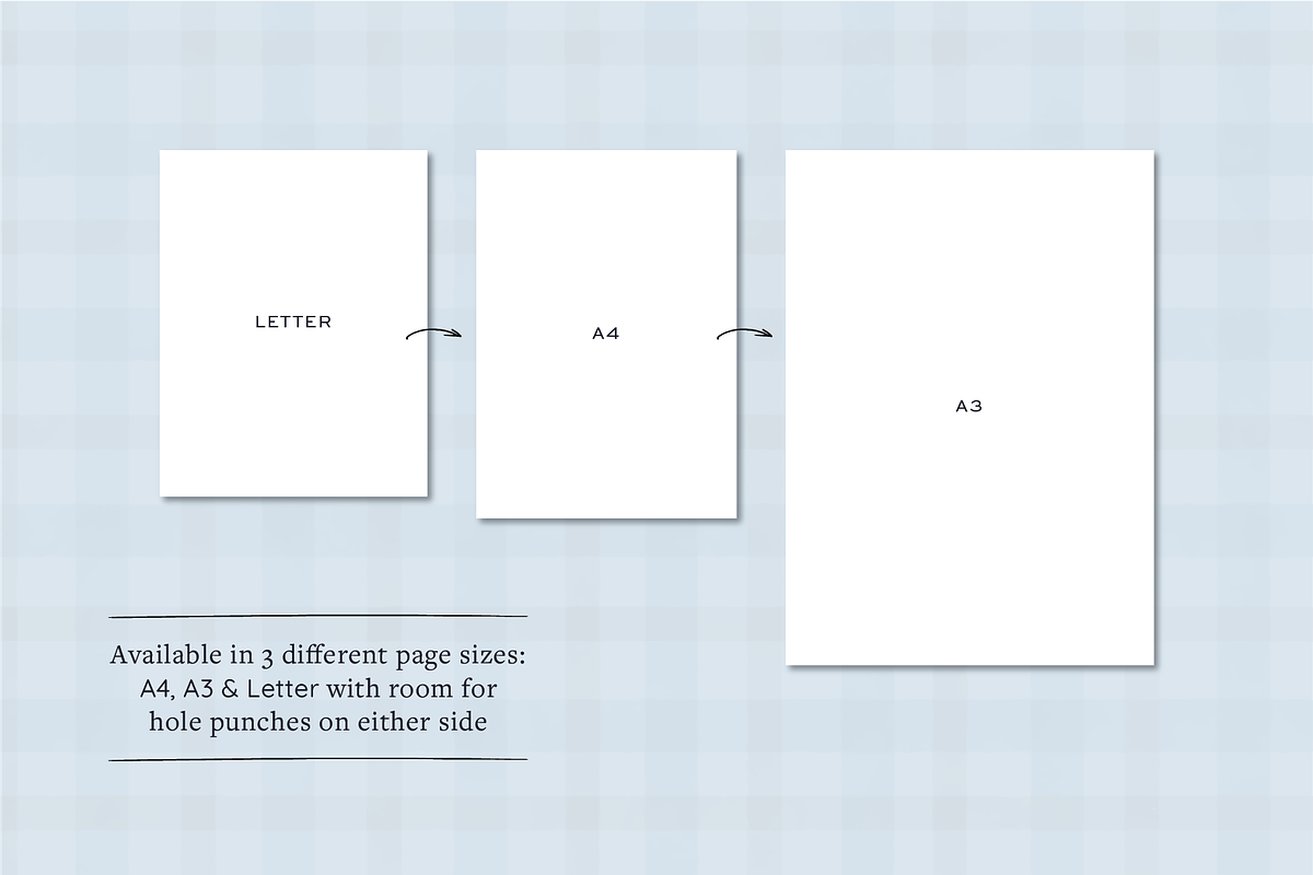 Essential Daily Home School Planner, a Stationery Template by Kin Design (Photo 4 of 5)