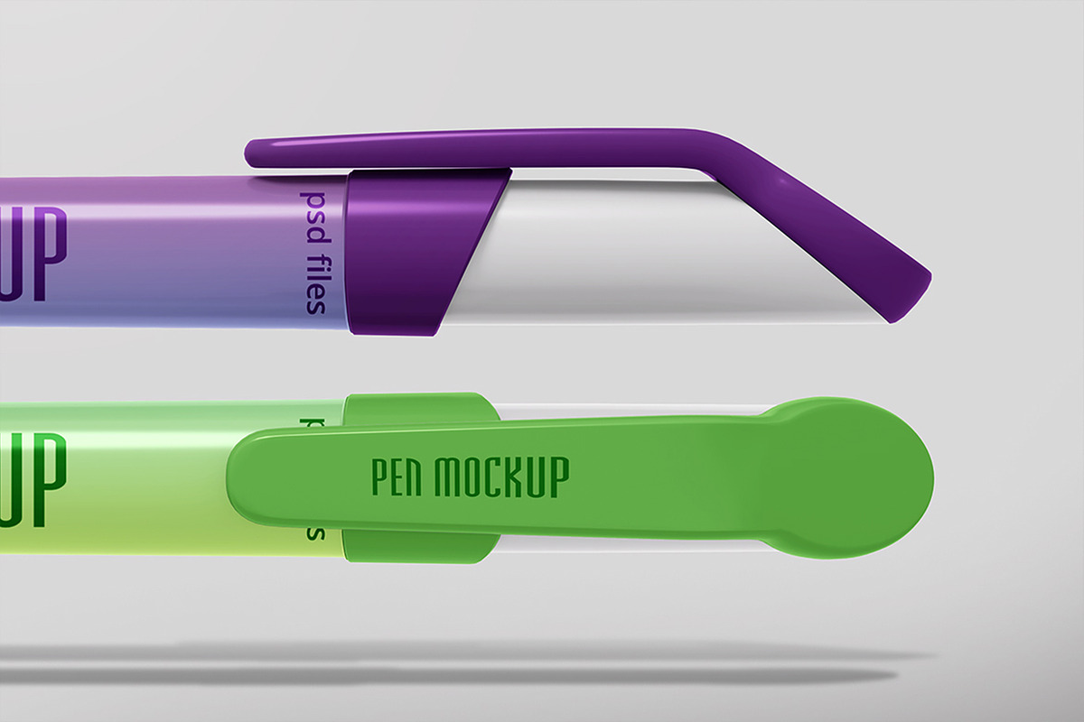 Pen Mockup, a Pens & Pencil Mockup by Mockupnine (Photo 2 of 4)