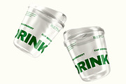 Transparent Cup Mockup, a Packaging Mockup by Unerispace (Thumbnail 5 of 5)