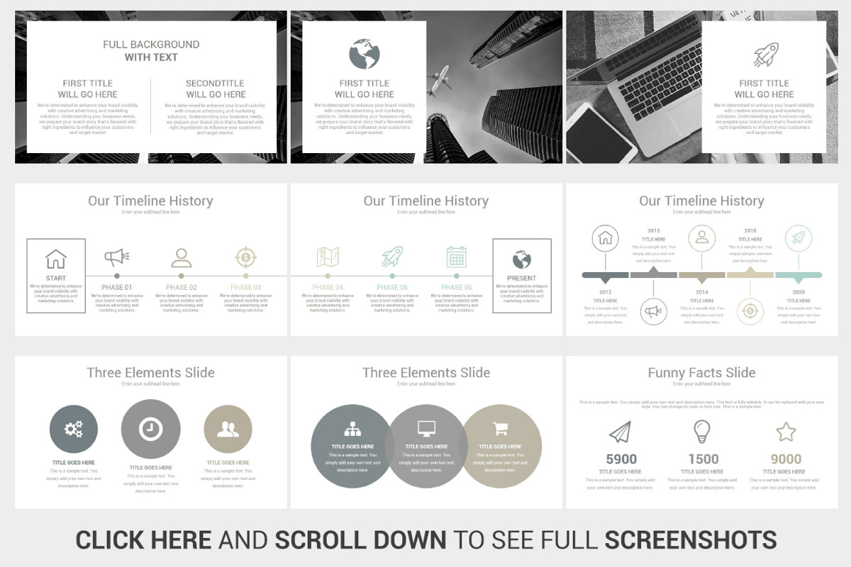 Multi Business Keynote Template, a Presentation Template by SlideSalad (Photo 7 of 28)