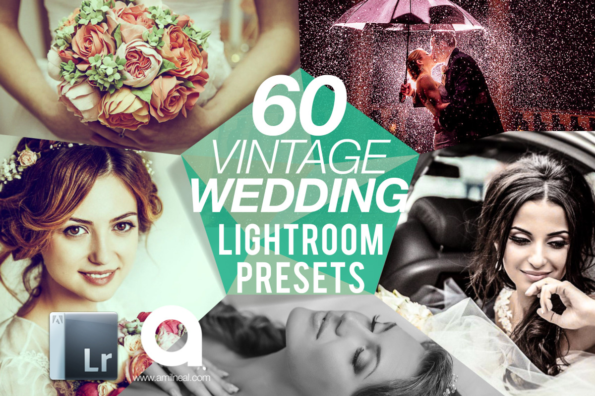 Vintage Wedding Lightroom Presets, an Action Add-On by AN Productions (Photo 1 of 5)