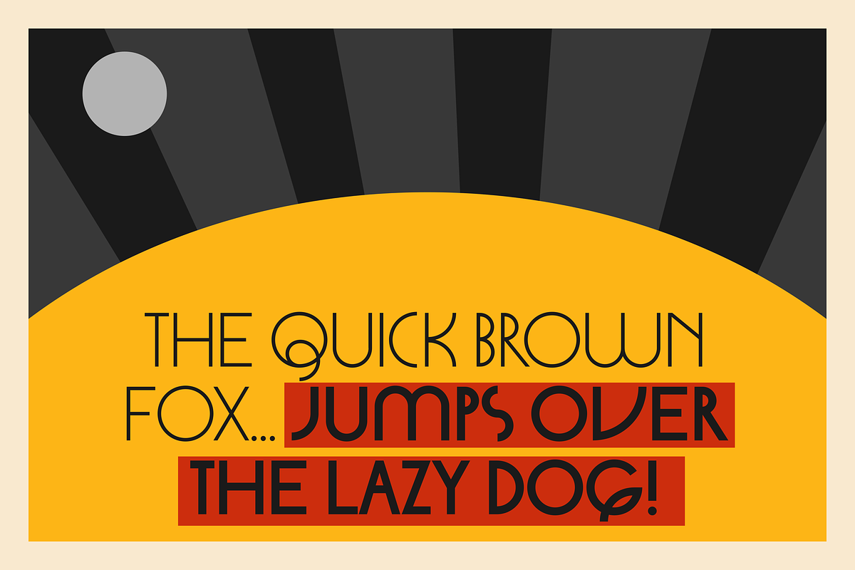 Future is Here 1920 - Geometric Font, a Sans Serif Font by Suolahti Type (Photo 2 of 7)