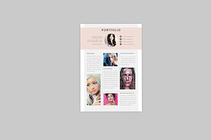 Make Up Artist Resume Designer