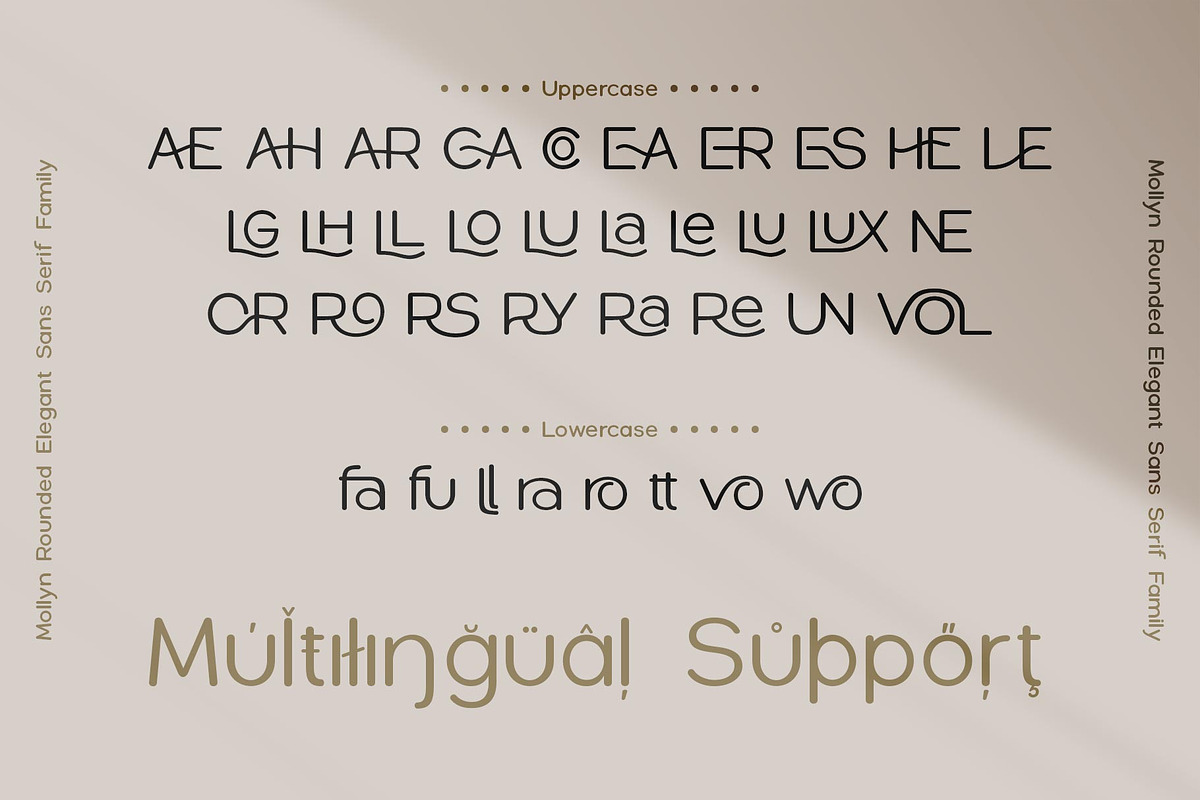 Mollyn Typeface, a Sans Serif Font by alit design (Photo 10 of 17)