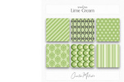 Lime Cream Seamless Digital Paper, a Pattern Graphic by Creative Matrix82 (Thumbnail 3 of 6)