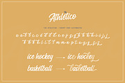 The Athletico Font Duo, a Script Font by Salt & Pepper Designs (Thumbnail 7 of 9)