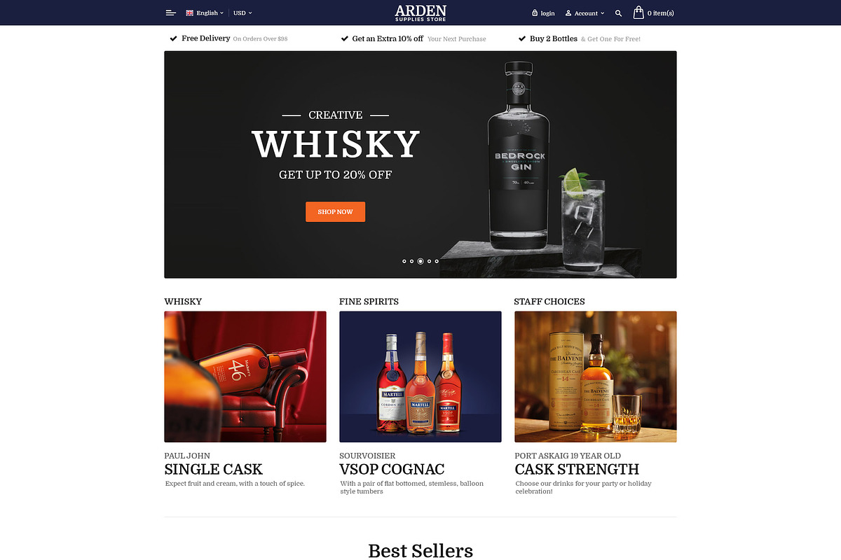 Pts Arden - Clean and Professional, a Bootstrap Template by Prestabrain (Photo 4 of 8)