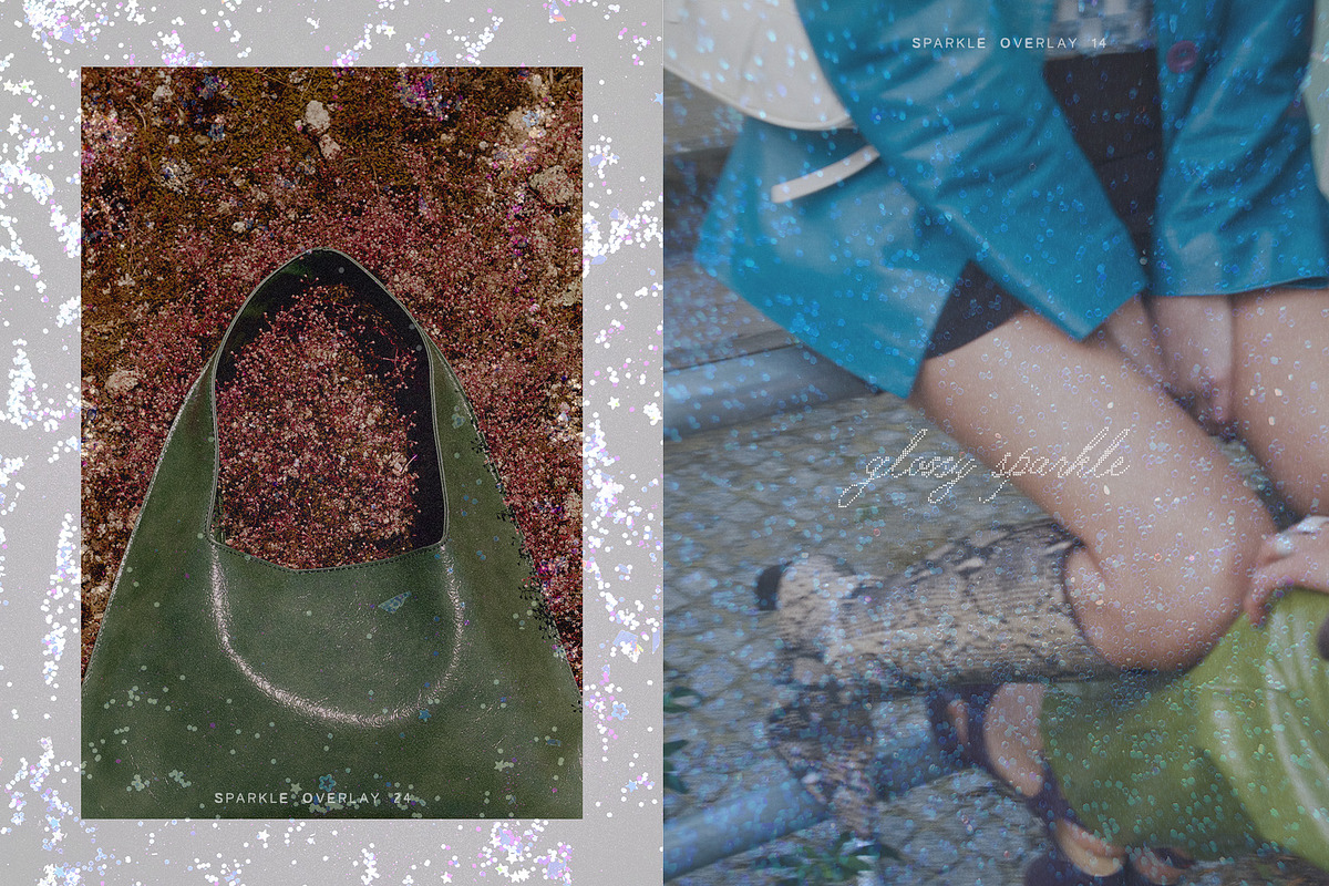 Holographic Confetti Overlays, a Texture Graphic by lerinartstudio (Photo 11 of 16)