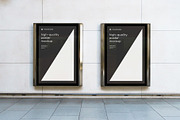 Subway Poster Mockup Bundle Metro, an Advertising Mockup by FoundImages (Thumbnail 24 of 61)