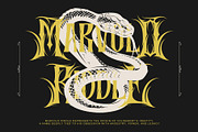 Zorvex – Heavy Metal Logo Font, a Blackletter Font by Letterara (Thumbnail 2 of 15)
