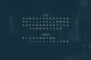 Benedic - Modern Futuristic Typeface