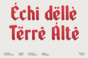 CS Salient Drawn, a Blackletter Font by Craft Supply Co. (Thumbnail 6 of 8)
