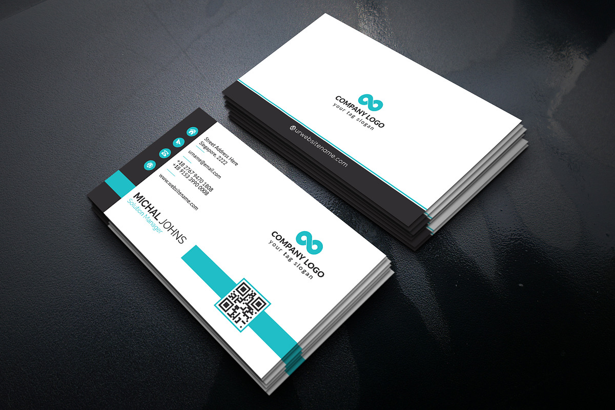 25 Mega Business Cards Bundle, a Business Card Template by DreamStudio-eg (Photo 7 of 7)