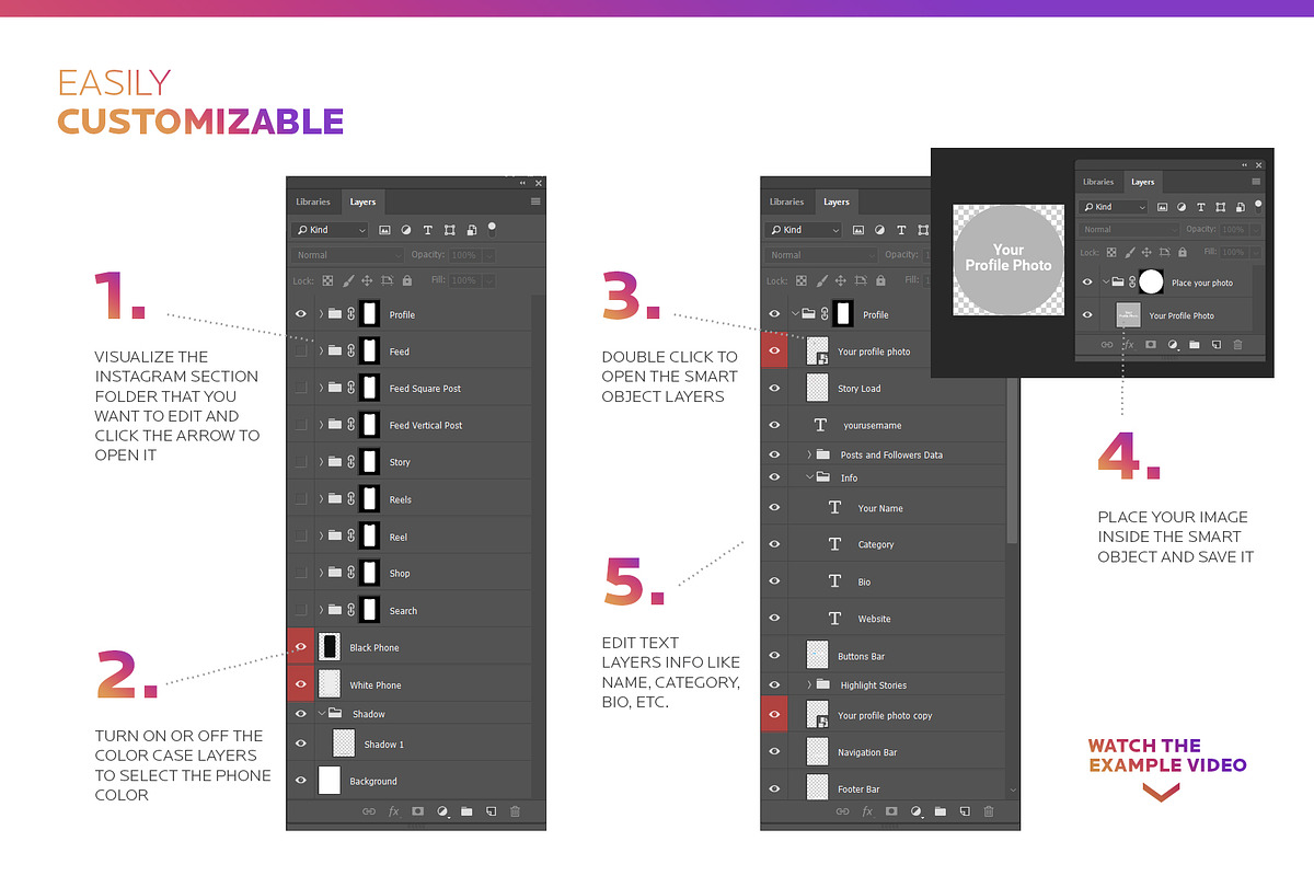 Instagram Mockup Smartphone, an iPhone Mockup by MDG (Photo 3 of 5)