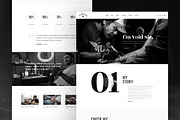 Void Tattoo – One-Page Tattoo HTML, a HTML Template by TemplatesJungle (Thumbnail 1 of 2)