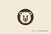 Bear Face Icon Logo, a Branding & Logo Template by Vectorium Studio (Thumbnail 1 of 5)