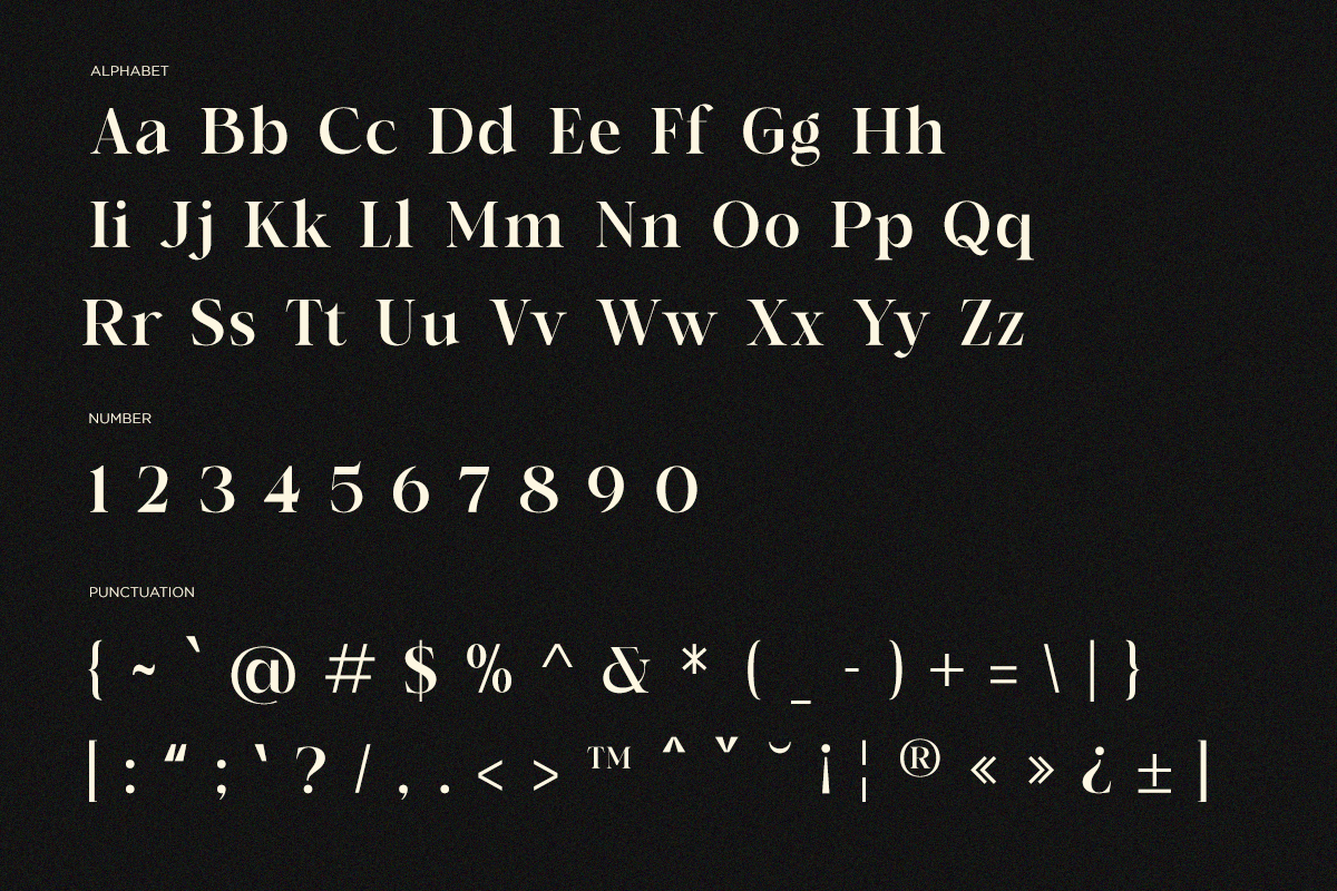 RK Minnerva - Modern Elegant Serif, a Serif Font by RagamKata (Photo 5 of 9)