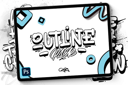 Outline Pack - Brushes for Photoshop