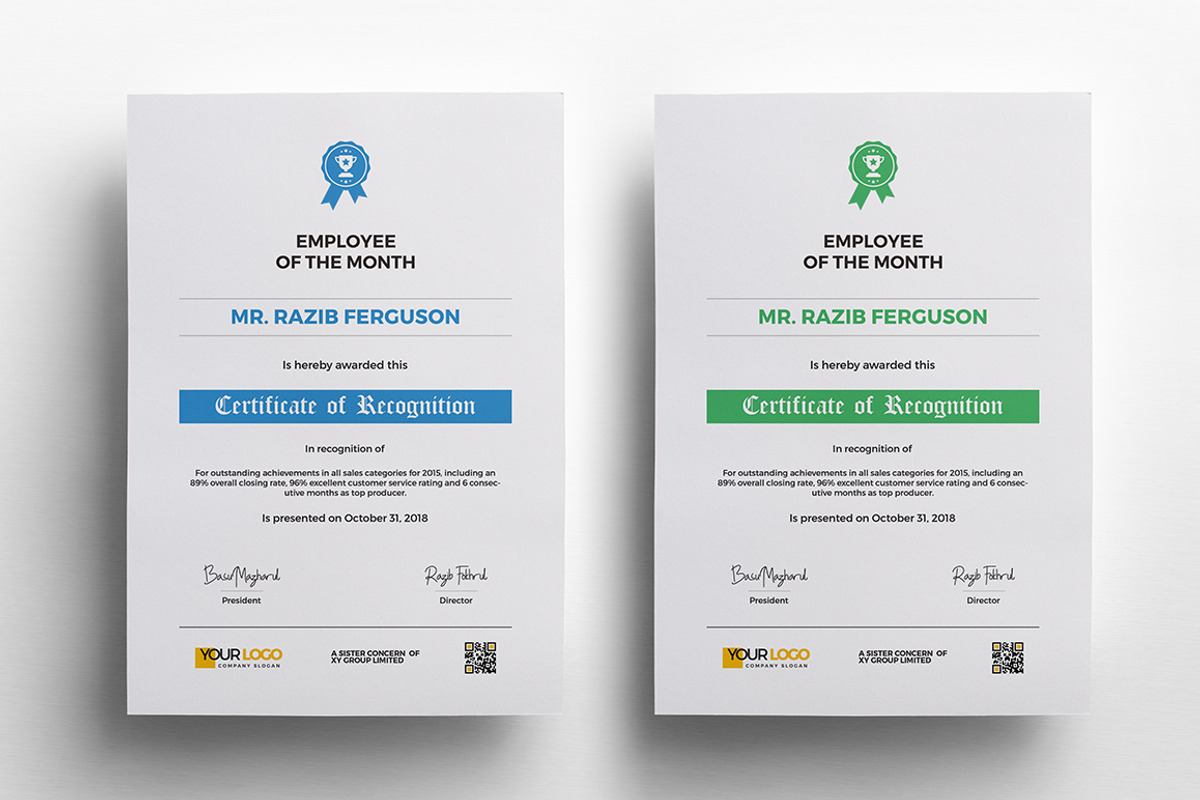 Certificate, a Stationery Template by Rongmistiry (Photo 3 of 5)