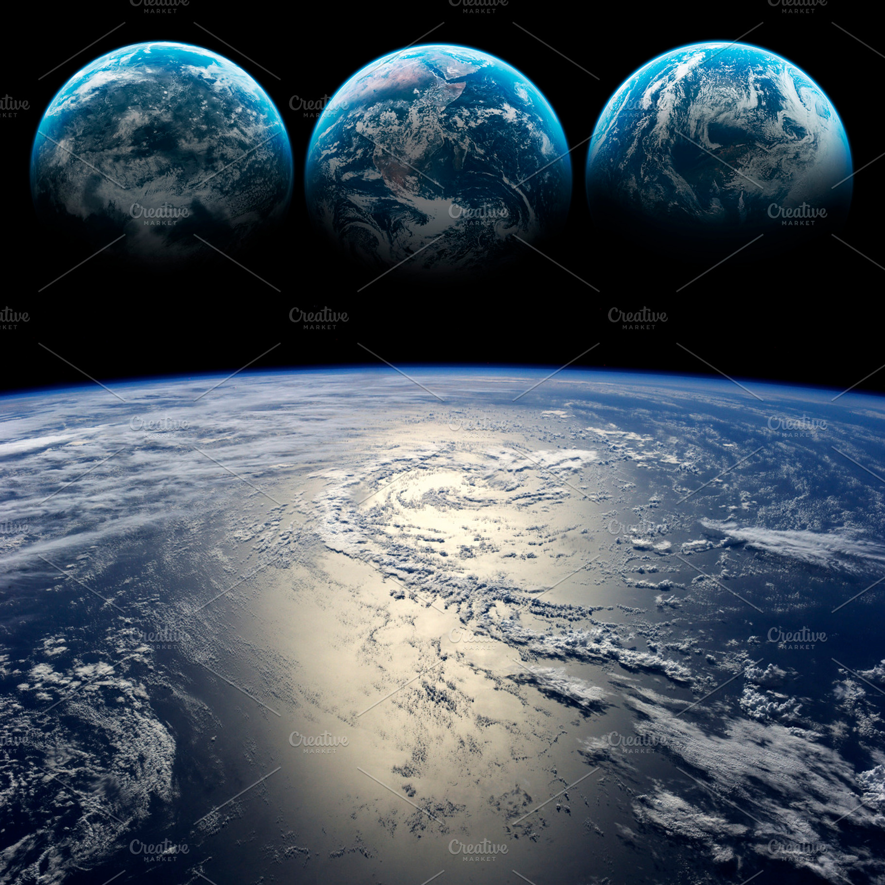 Earth containing earth, planet, and cosmos, an Abstract Photo by Vadim Sadovski