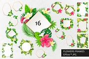 Tropical flamingo, vector., an Illustration by VaraNa Art (Thumbnail 5 of 14)