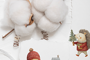 40 Christmas Village Clipart, a Decorative Illustration by Pati Charm Studio (Thumbnail 8 of 8)