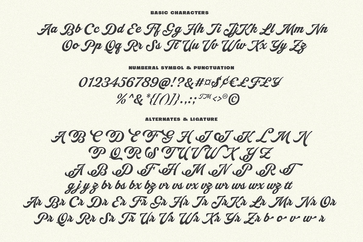 Nineties Party Club | Retro Font Duo, a Script Font by Jolicia Type (Photo 9 of 16)