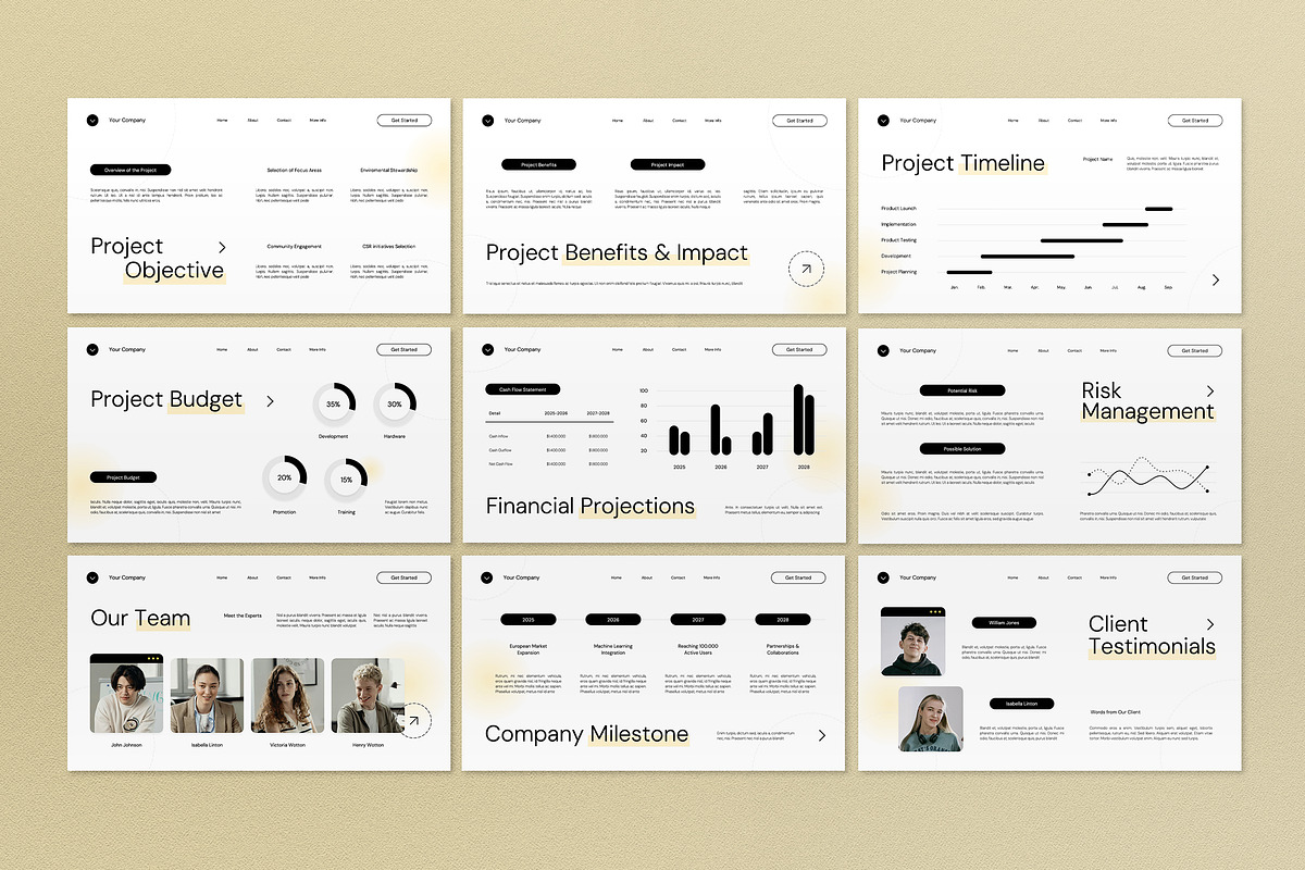 Software Company Portfolio Keynote, a Presentation Template by graphicook (Photo 2 of 4)