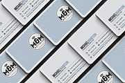 Clean Business Card, a Business Card Template by Marvel (Thumbnail 1 of 3)