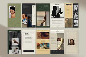 COS Stories Canva & InDesign