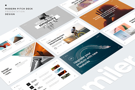 Miler Powerpoint Template Design, a Presentation Template by Rocketstill