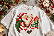 Santa Christmas PNG Bundle 12 pics, a Decorative Illustration by ElDesignState (Thumbnail 6 of 15)
